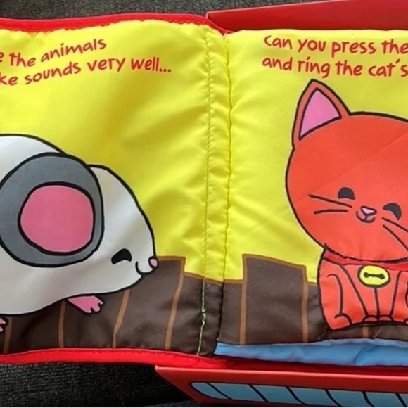 Soft Baby Book Gift Set- By To Be Ready for Life: “Just Like...the animals” NEW - Picture 3 of 5